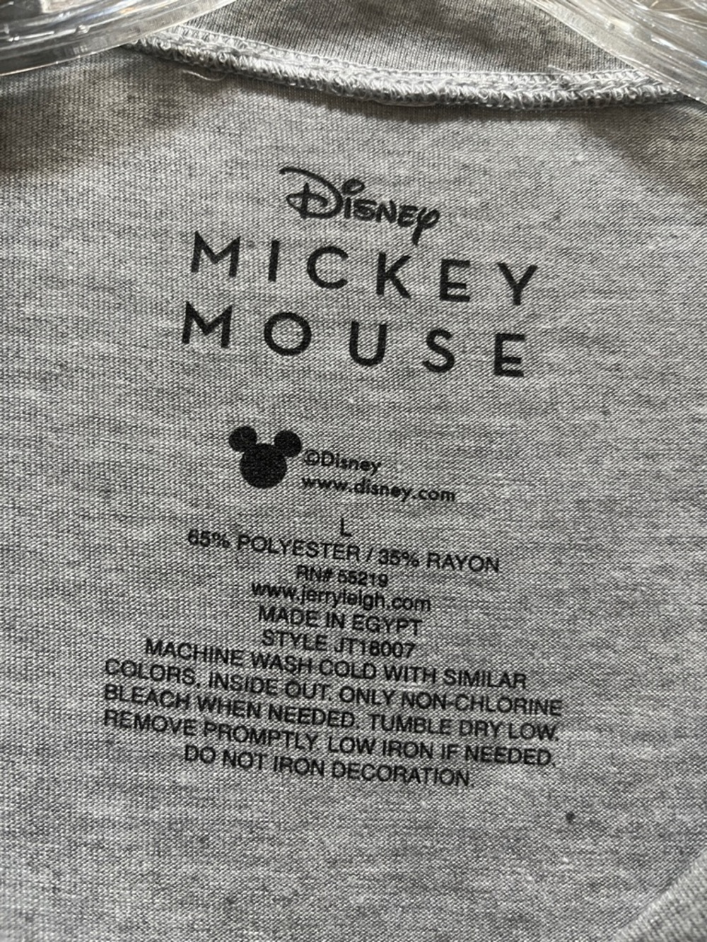Disney Gray Tank with Yellow & Red Mickey Graphic - Picture 2 of 3